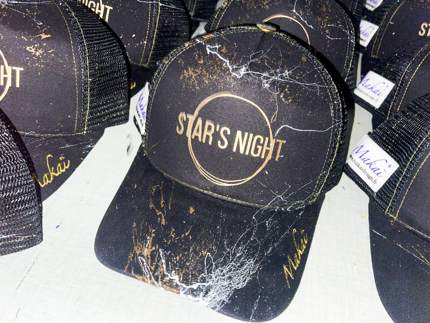 Casquettes Star's Night Noir